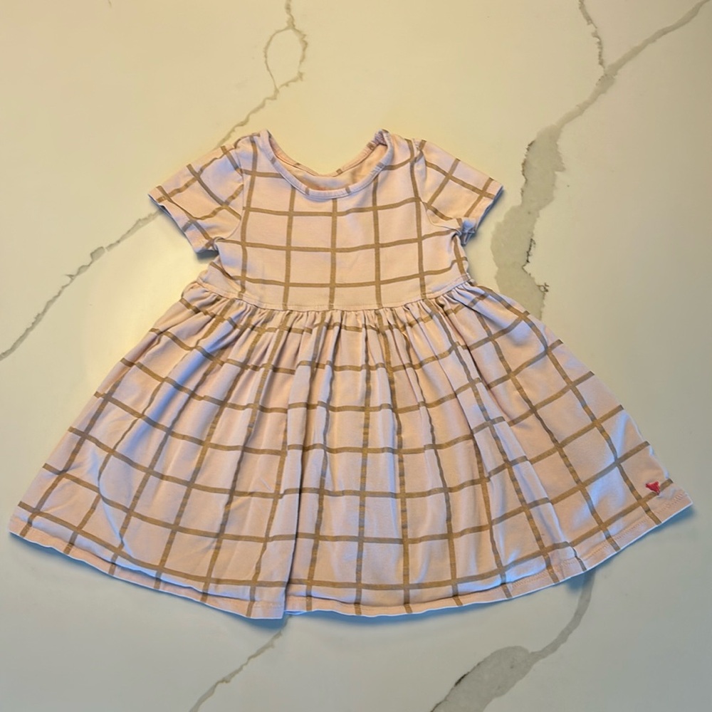 Pink Chicken Cotton Dress